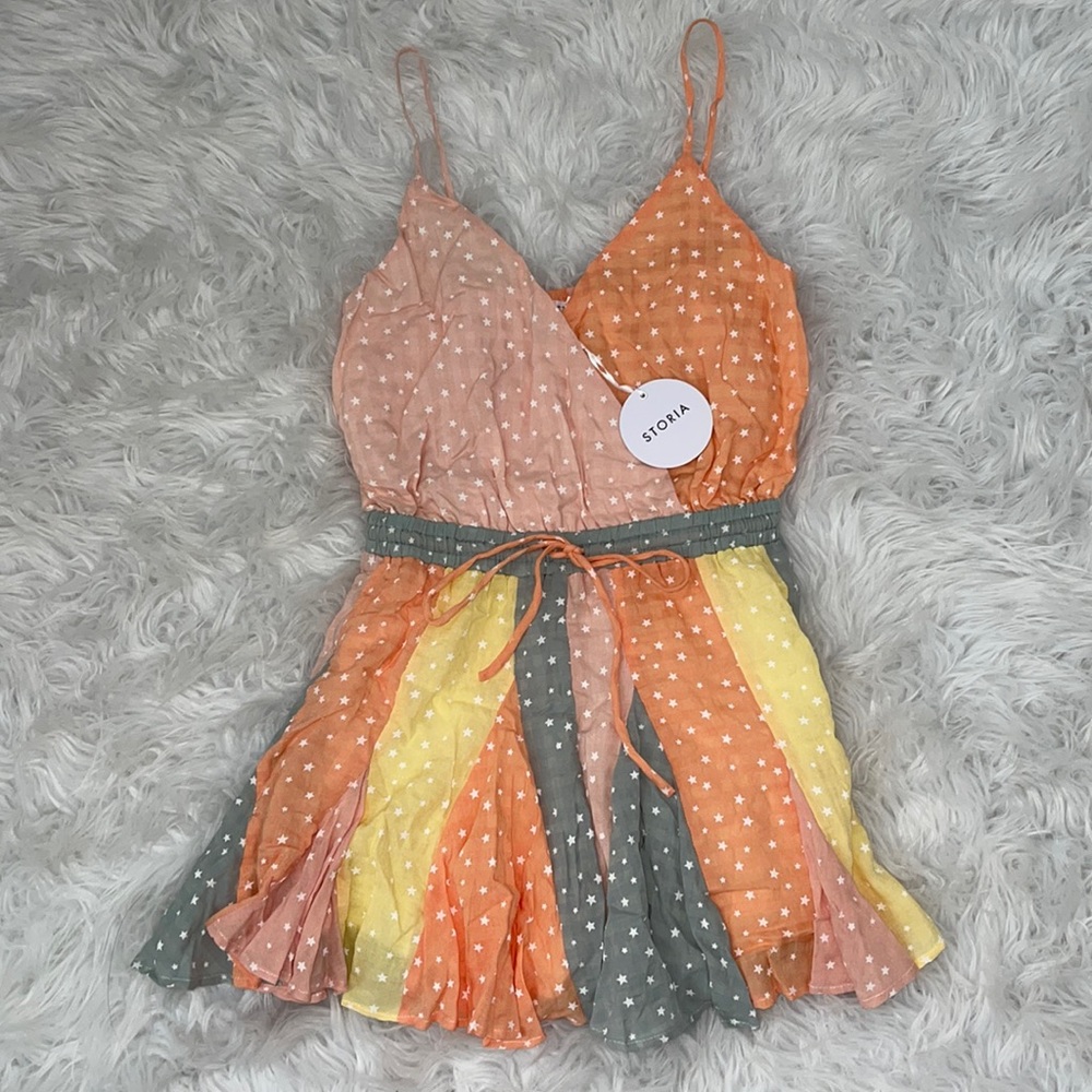 Storia Multicolored Star Romper S